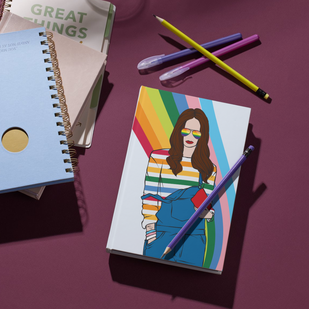 Printable Queer Elana Pride & Proud Art ©