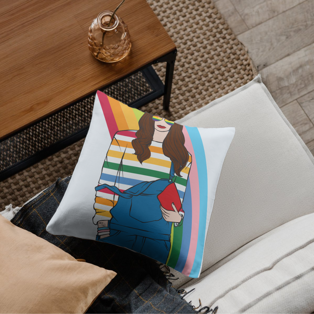 Printable Queer Elana Pride & Proud Art ©