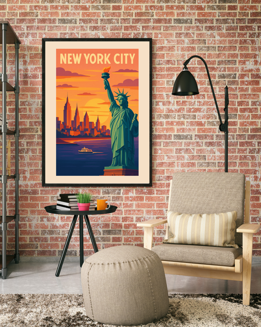 🌆 Skylines of the East – Digital Travel Poster Collection