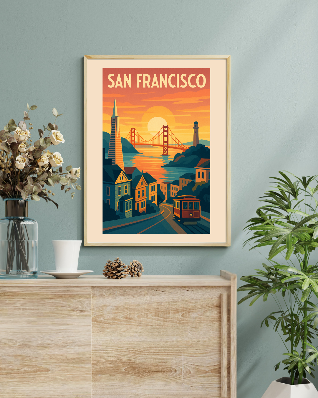 🌅 GoldenCoast Collection – Digital Travel Poster Set