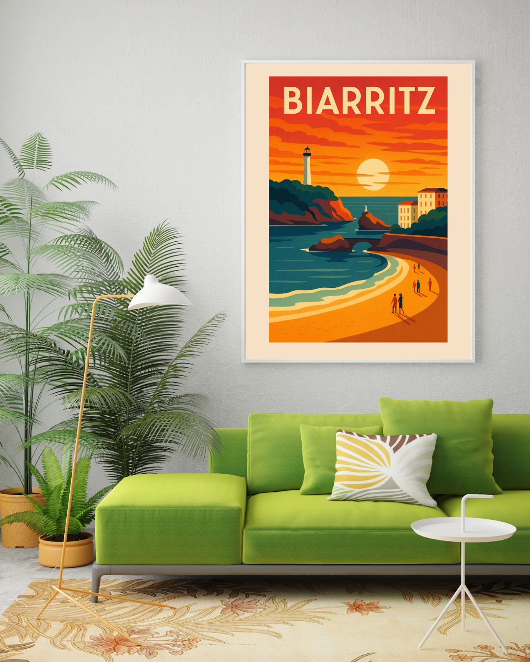 🌅 La Vie en Cote – Digital Travel Poster Collection