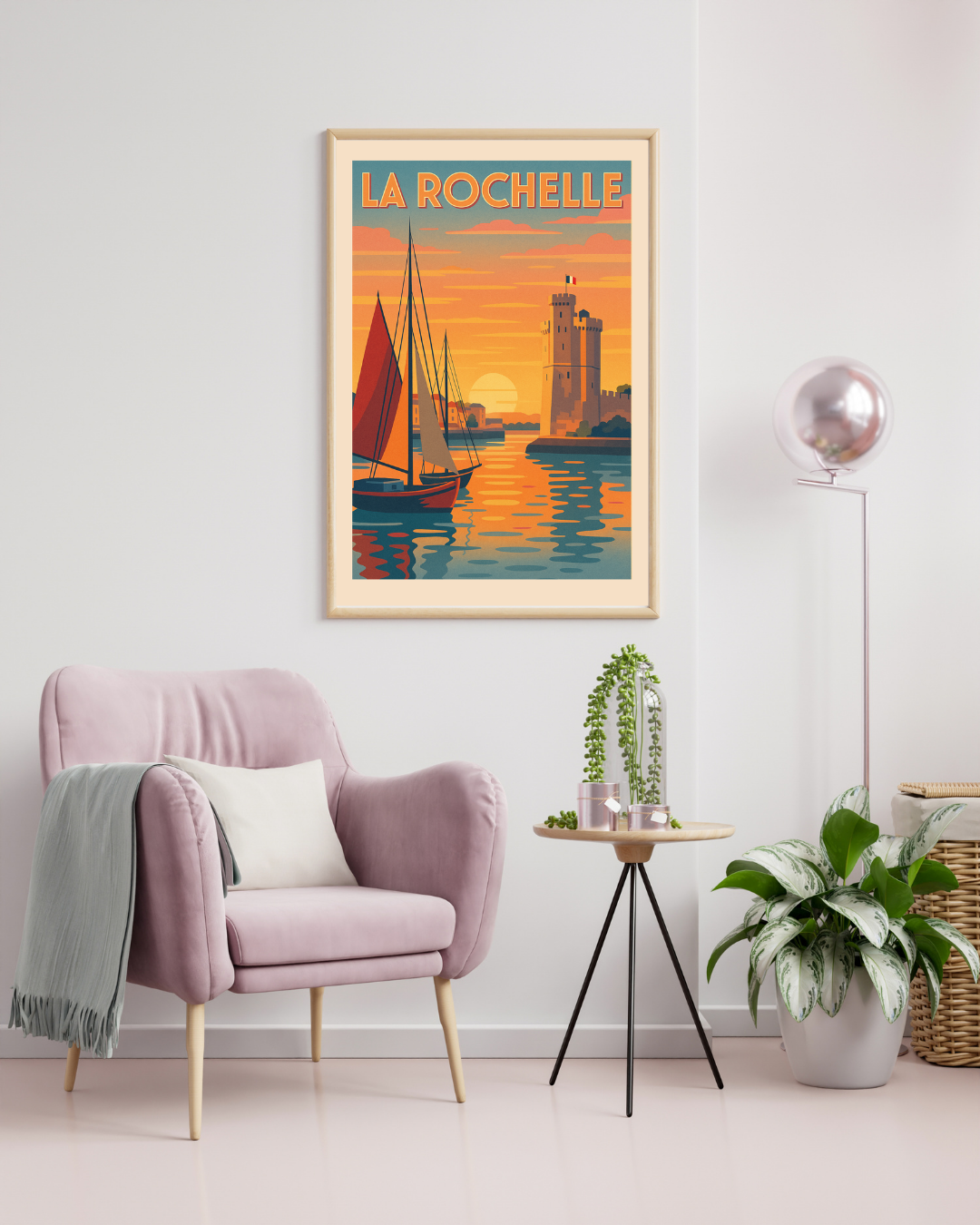 🌅 La Vie en Cote – Digital Travel Poster Collection