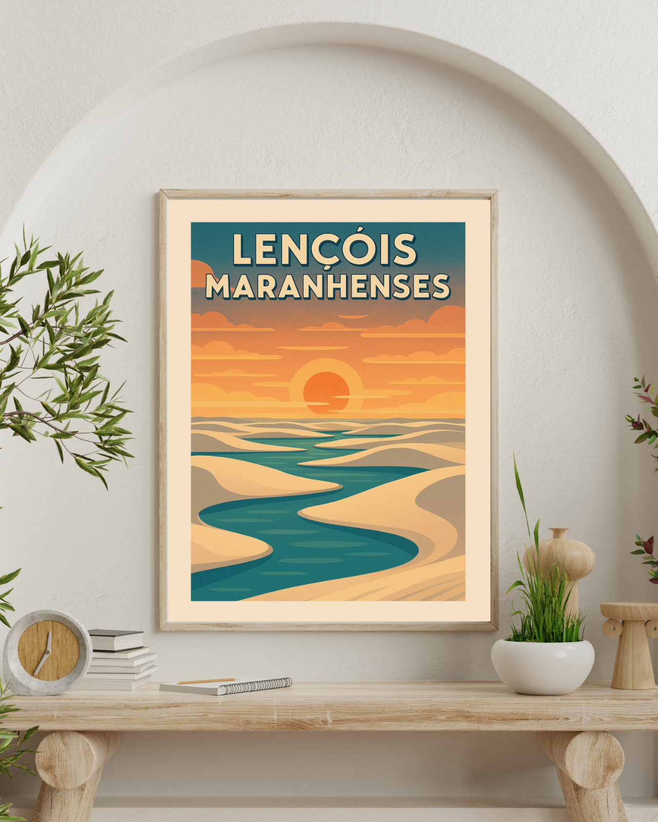 🌎 Wonders of Brazil Collection 🇧🇷 – Digital Travel Poster Set