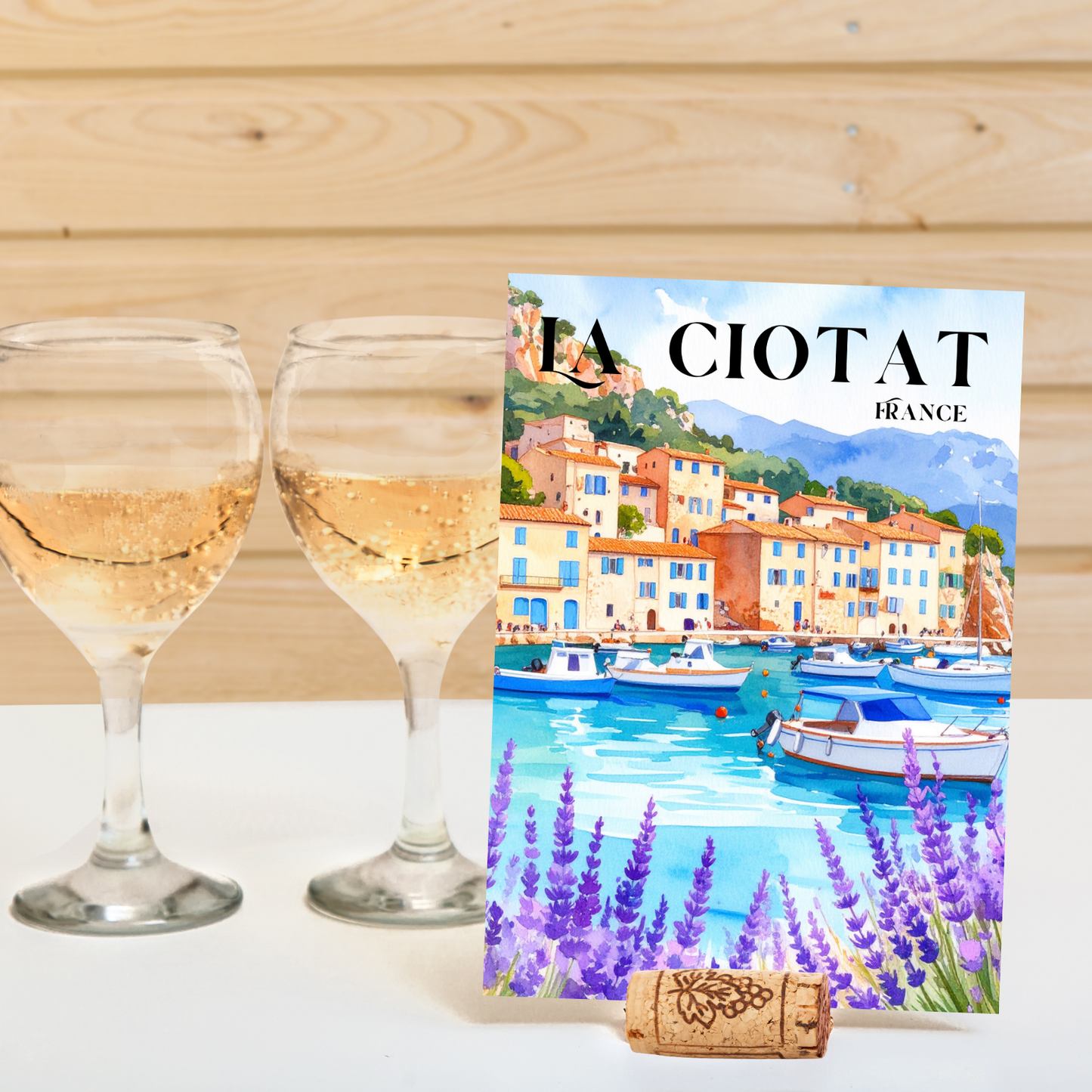 Mediterranean Wedding Seating Chart (18"x24") and 6 Table Cards (5"x7") Watercolor Cityscapes (Canva Editable, Digital Download)