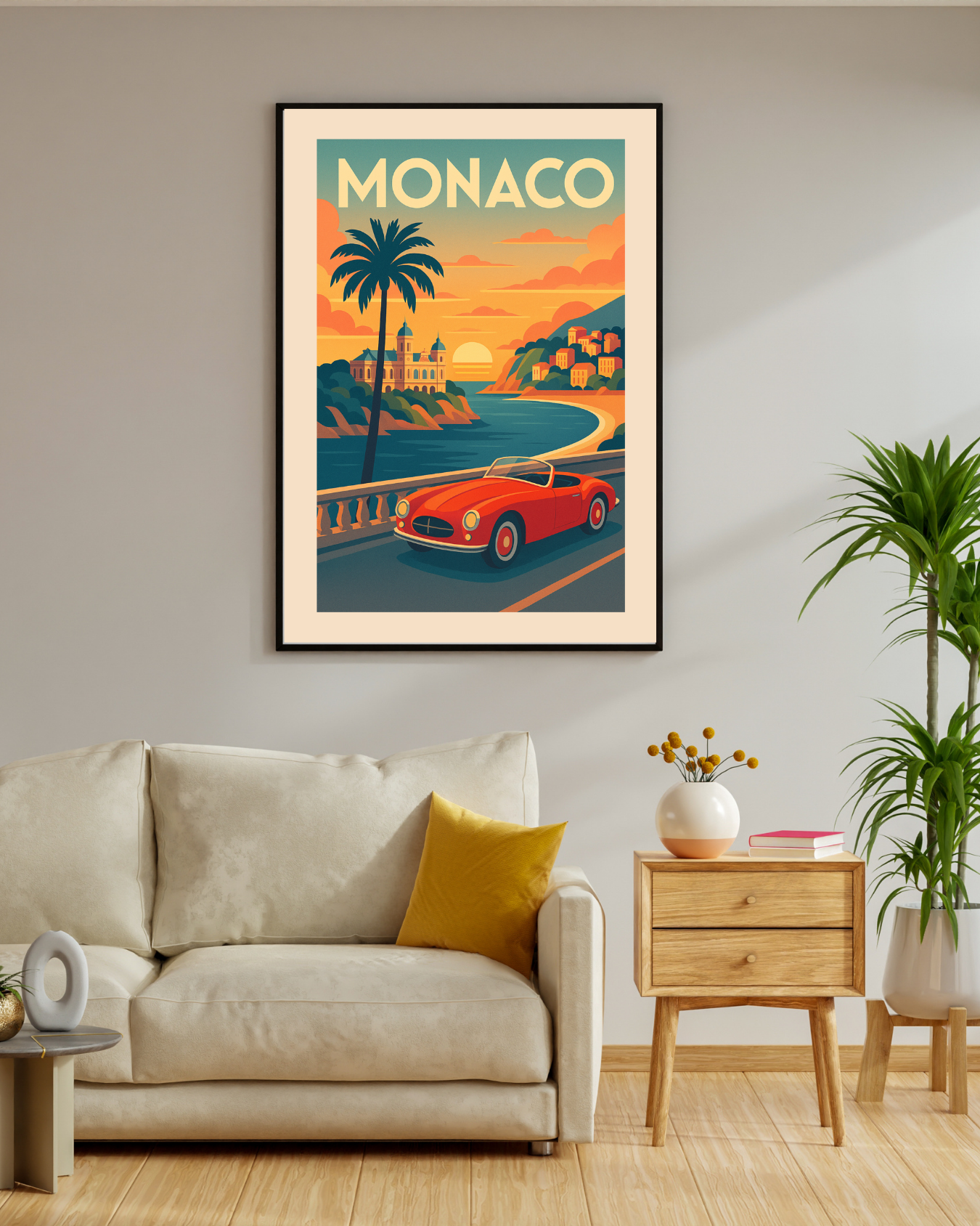 ✨ RivieraDreams Collection  – Digital Travel Poster Set