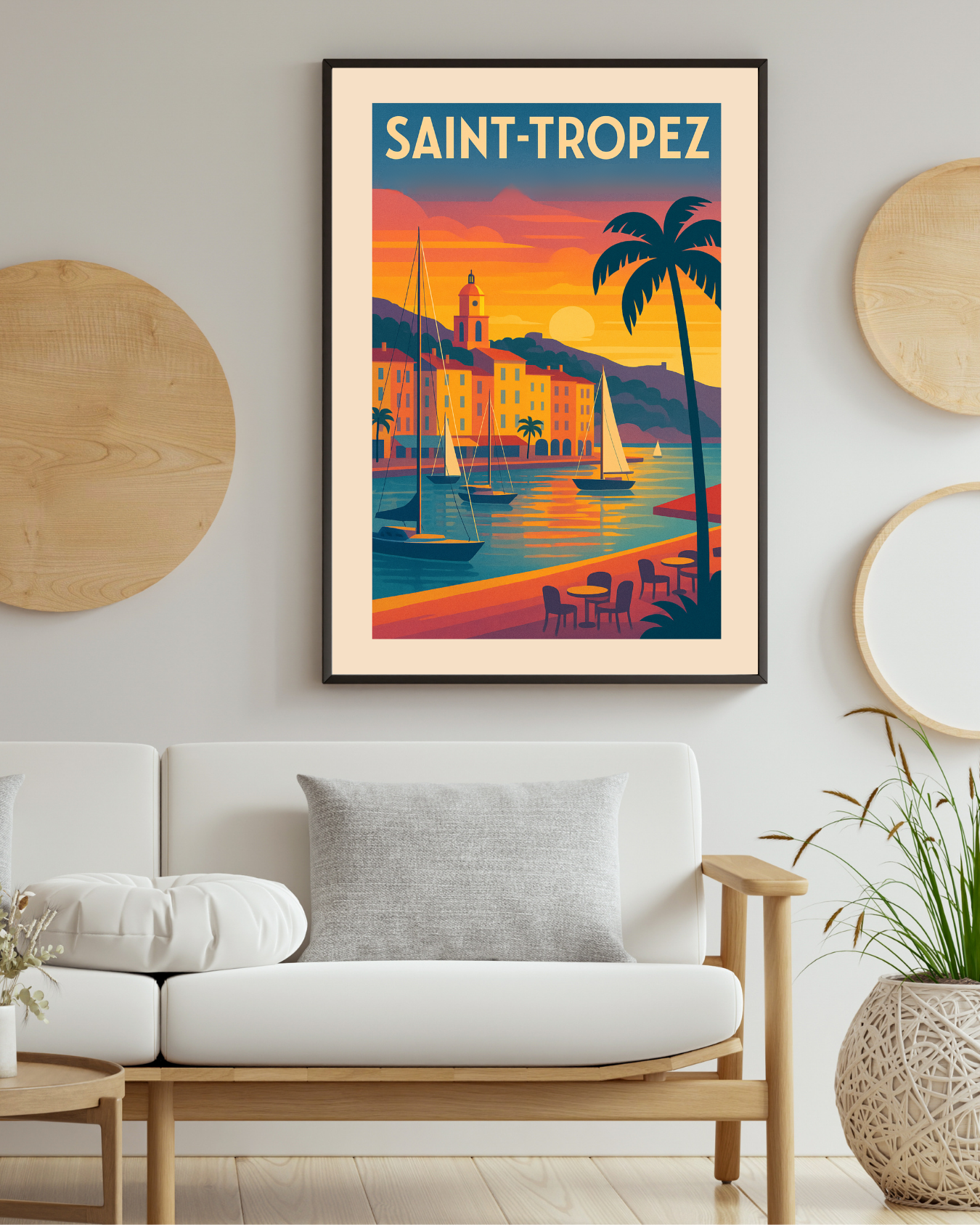 ✨ RivieraDreams Collection  – Digital Travel Poster Set