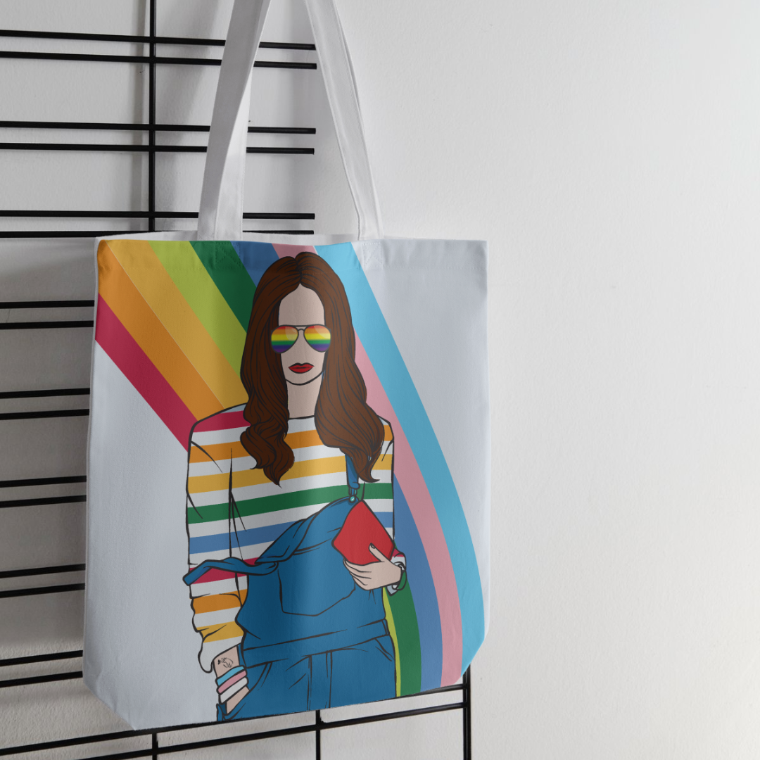 Printable Queer Elana Pride & Proud Art ©