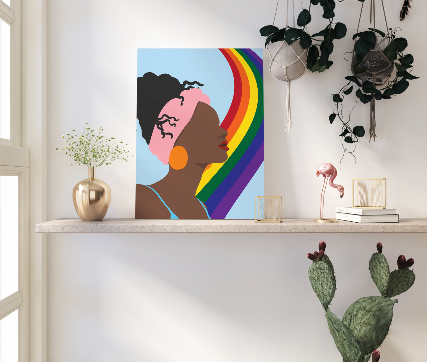 Printable Queer Maya Pride & Proud Art ©